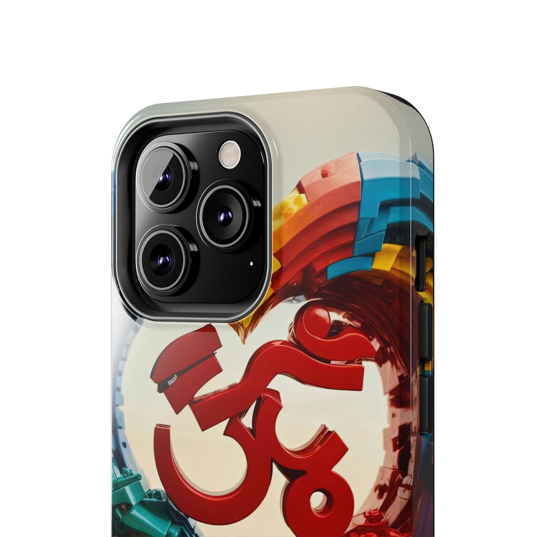 Colorful Love Om - Tough Phone Case - Phone Case - g(0D·IO) - iPhone 13 Mini - -
