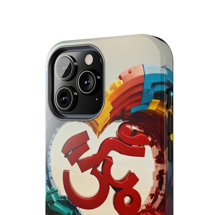 Colorful Love Om - Tough Phone Case - Phone Case - g(0D·IO) - iPhone 13 Mini - -