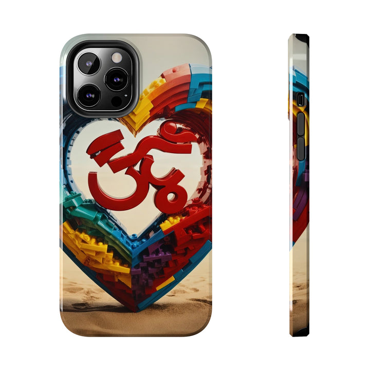 Colorful Love Om - Tough Phone Case - Phone Case - g(0D·IO) - iPhone 12 Pro Max - -