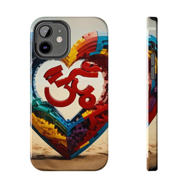 Colorful Love Om - Tough Phone Case - Phone Case - g(0D·IO) - iPhone 12 - -