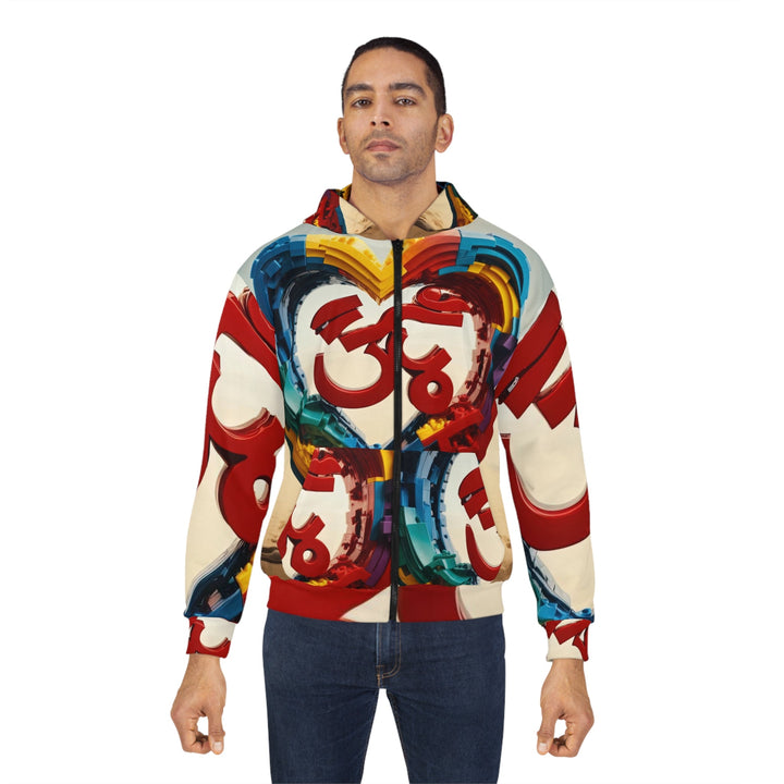 Colorful Love Om - Unisex Zip Hoodie - All Over Prints - g(0D·IO) - XS - -