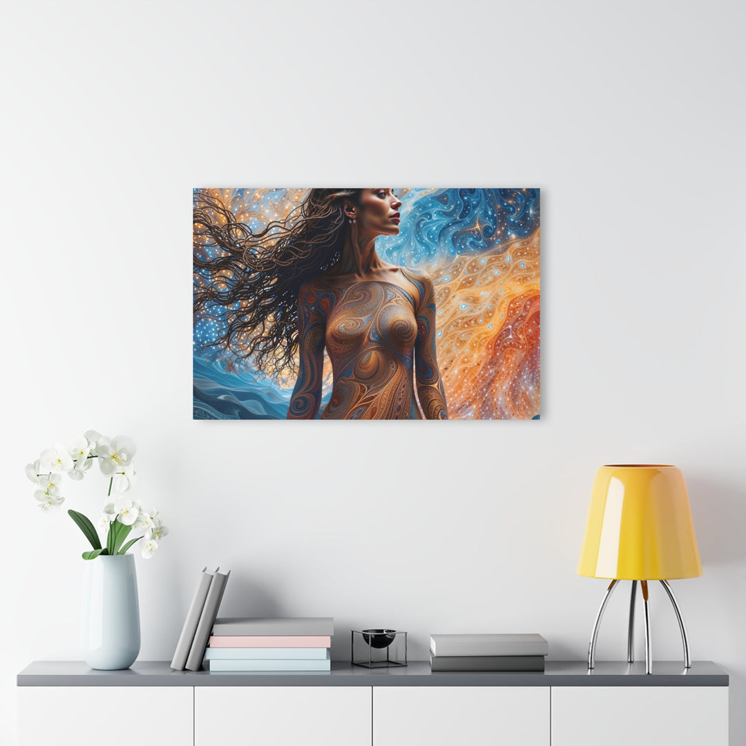 Cosmic Beauty Unfurling - Acrylic Prints (French Cleat Hanging) - Home Decor - g(0D·IO) - 24" x 36" (Vertical) - 0.25'' -