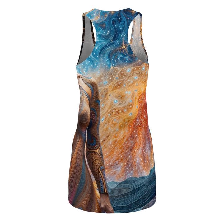 Cosmic Beauty Unfurling - Racerback Dress - All Over Prints - g(0D·IO) - XS - -
