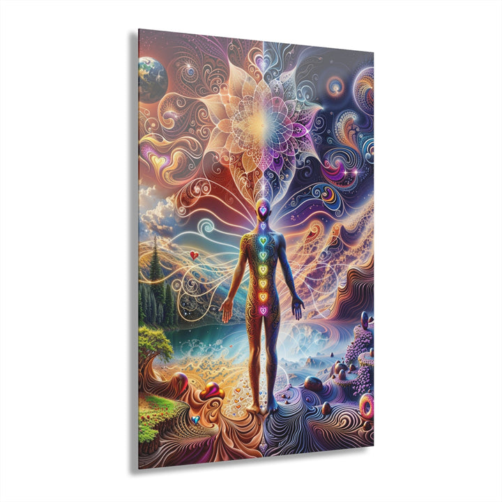 Cosmic Consciousness Awakening - Acrylic Prints (French Cleat Hanging) - Home Decor - g(0D·IO) - 24" x 36" (Vertical) - 0.25'' -