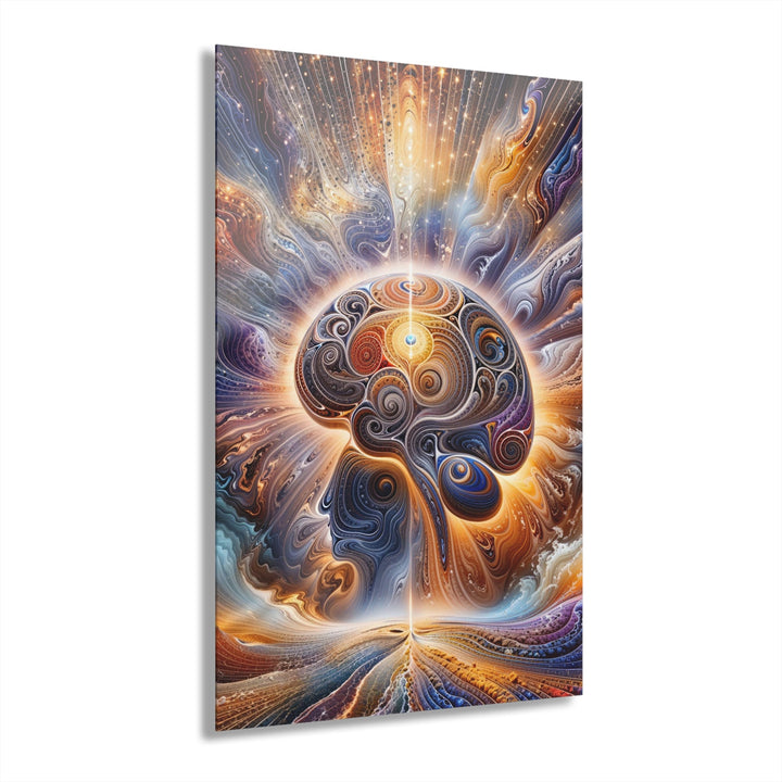 Cosmic Consciousness Awakening - Acrylic Prints (French Cleat Hanging) - Home Decor - g(0D·IO) - 24" x 36" (Vertical) - 0.25'' -