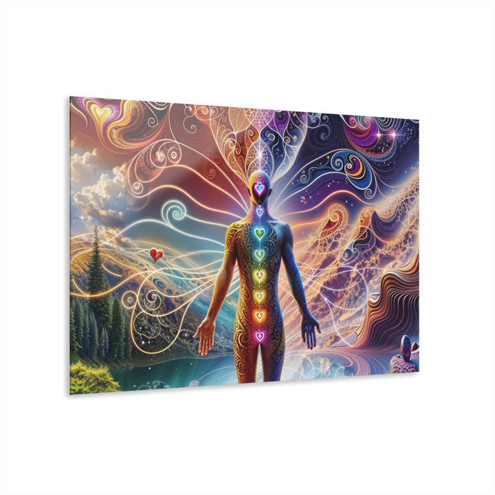 Cosmic Consciousness Awakening - Acrylic Prints (French Cleat Hanging) - Home Decor - g(0D·IO) - 36" x 24" (Horizontal) - 0.25'' -