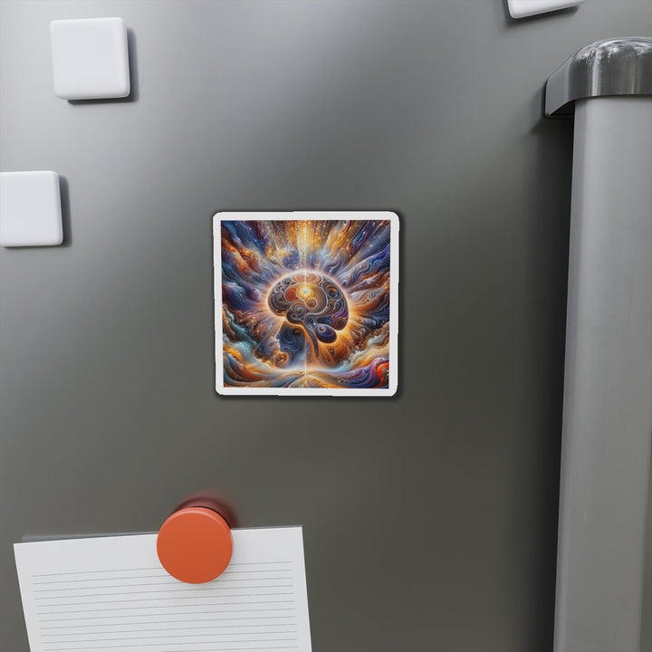 Cosmic Consciousness Awakening - Die-cut Magnet - Home Decor - g(0D·IO) - 6 × 6" - Die-Cut - 1 pc