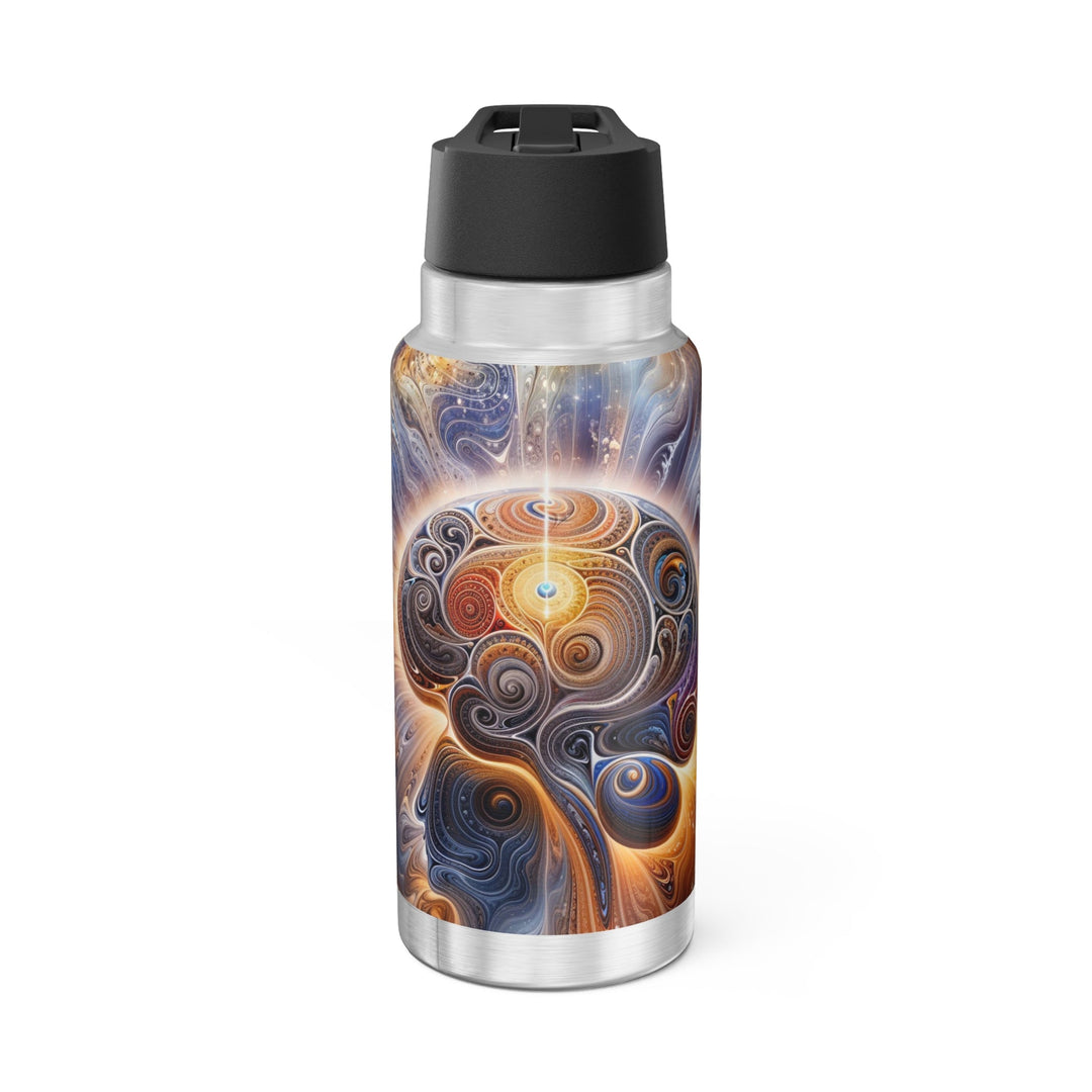 Cosmic Consciousness Awakening - Gator Tumbler 32oz - Mug - g(0D·IO) - Silver - 32oz -