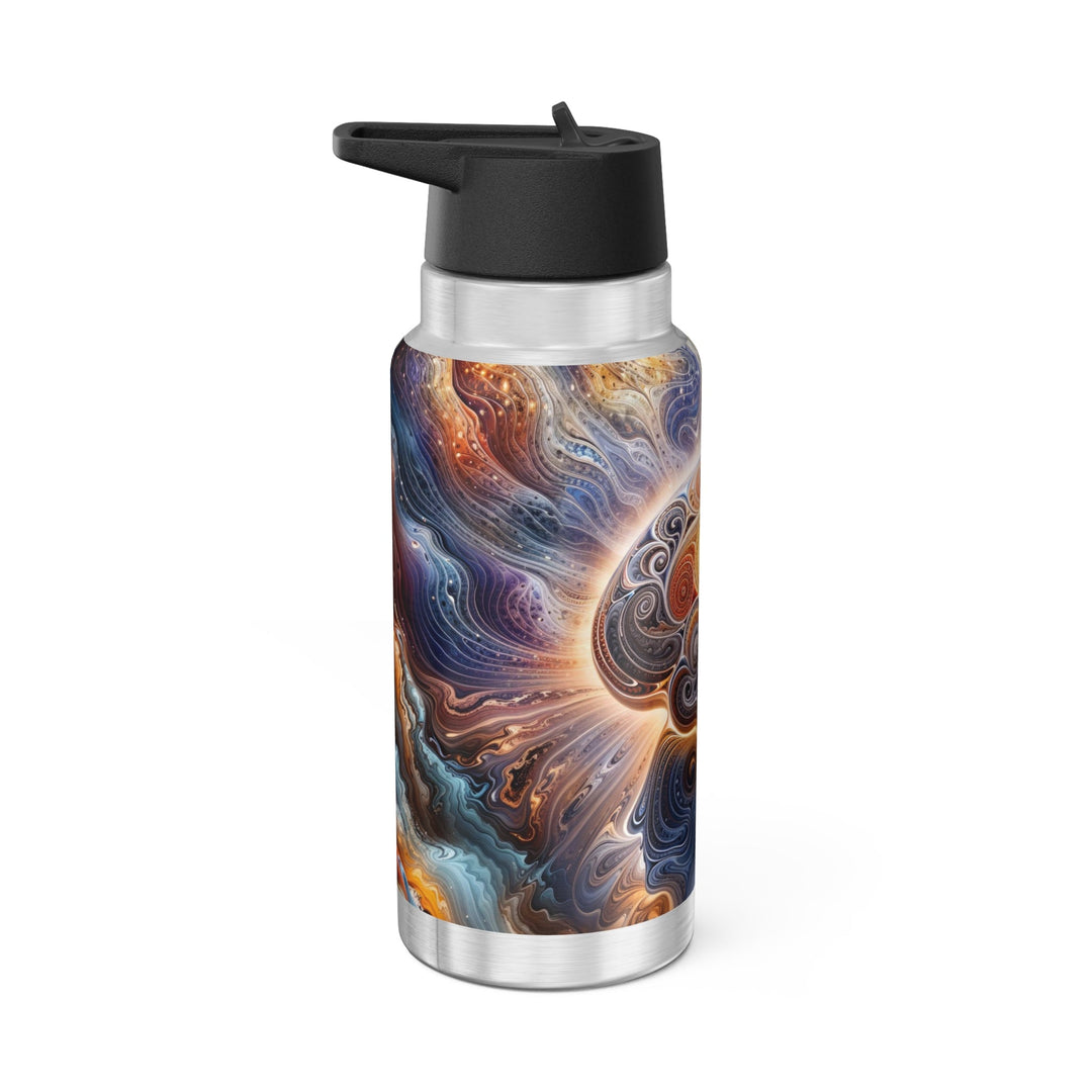 Cosmic Consciousness Awakening - Gator Tumbler 32oz - Mug - g(0D·IO) - Silver - 32oz -