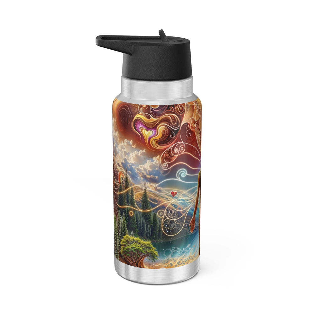 Cosmic Consciousness Awakening - Gator Tumbler 32oz - Mug - g(0D·IO) - Silver - 32oz -