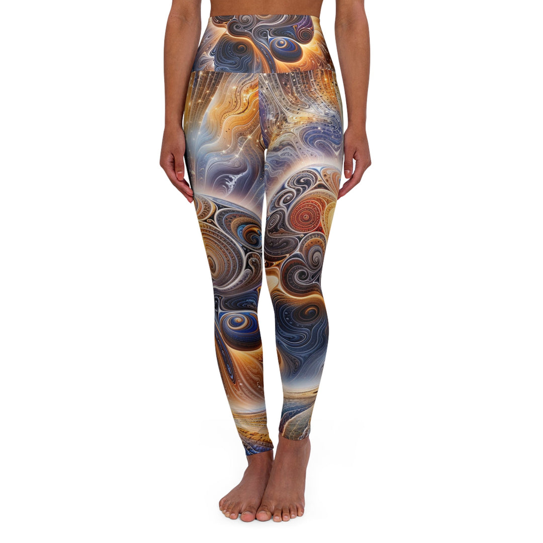 Cosmic Consciousness Awakening - High Waisted AOP Yoga Leggings - All Over Prints - g(0D·IO) - XS - -