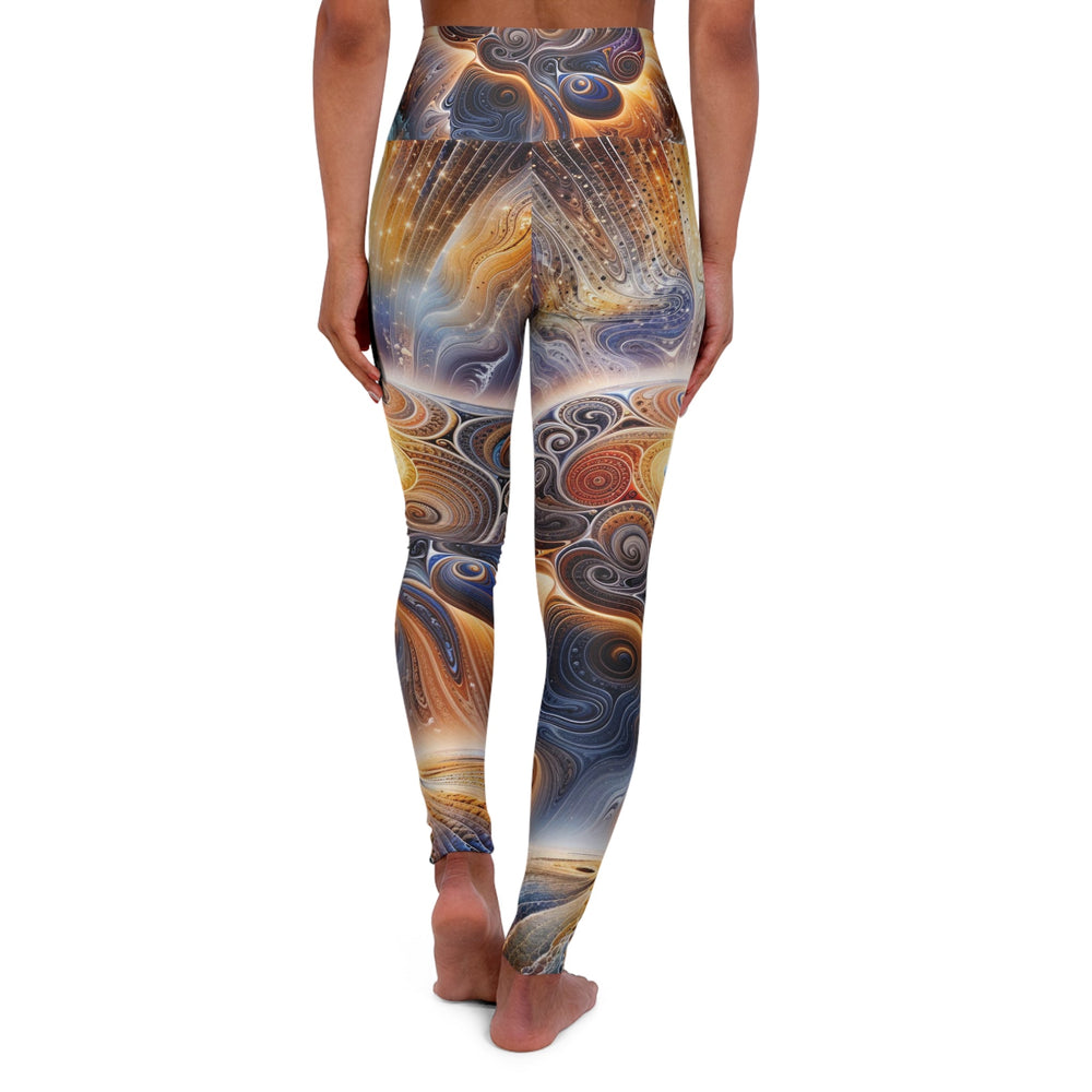 Cosmic Consciousness Awakening - High Waisted AOP Yoga Leggings - All Over Prints - g(0D·IO) - XS - -