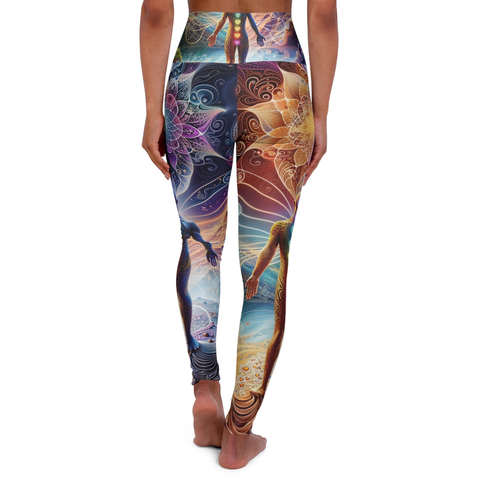 Cosmic Consciousness Awakening - High Waisted AOP Yoga Leggings - All Over Prints - g(0D·IO) - XS - -