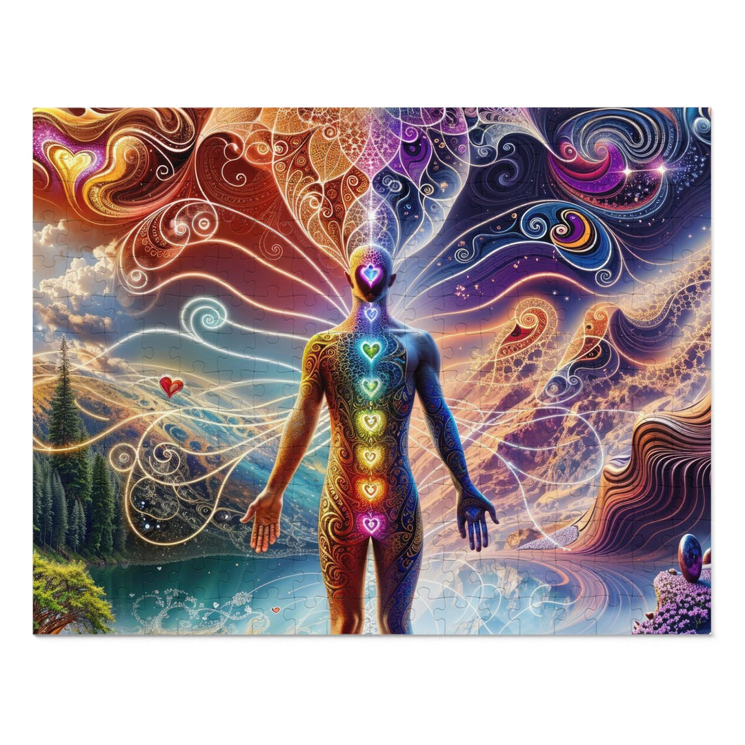 Cosmic Consciousness Awakening - Jigsaw Puzzle (100, 252, 500, 1000 pieces) - Puzzle - g(0D·IO) - 14" × 11" (252 pcs) - -