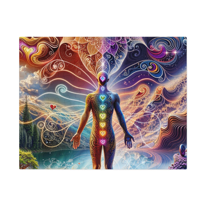 Cosmic Consciousness Awakening - Jigsaw Puzzle (100, 252, 500, 1000 pieces) - Puzzle - g(0D·IO) - 9.6" × 8" (110 pcs) - -