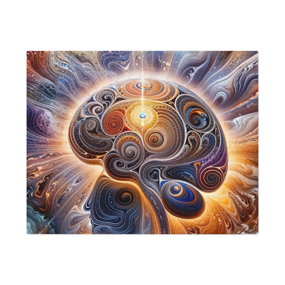 Cosmic Consciousness Awakening - Jigsaw Puzzle (100, 252, 500, 1000 pieces) - Puzzle - g(0D·IO) - 9.6" × 8" (110 pcs) - -