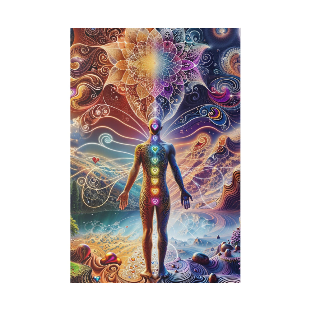 Cosmic Consciousness Awakening - Matte Canvas - Canvas - g(0D·IO) - 32″ x 48″ (Vertical) - 0.75'' -