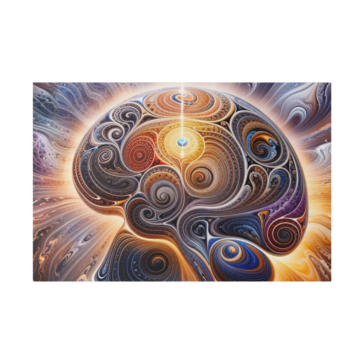 Cosmic Consciousness Awakening - Matte Canvas - Canvas - g(0D·IO) - 48″ x 32″ (Horizontal) - 0.75'' -