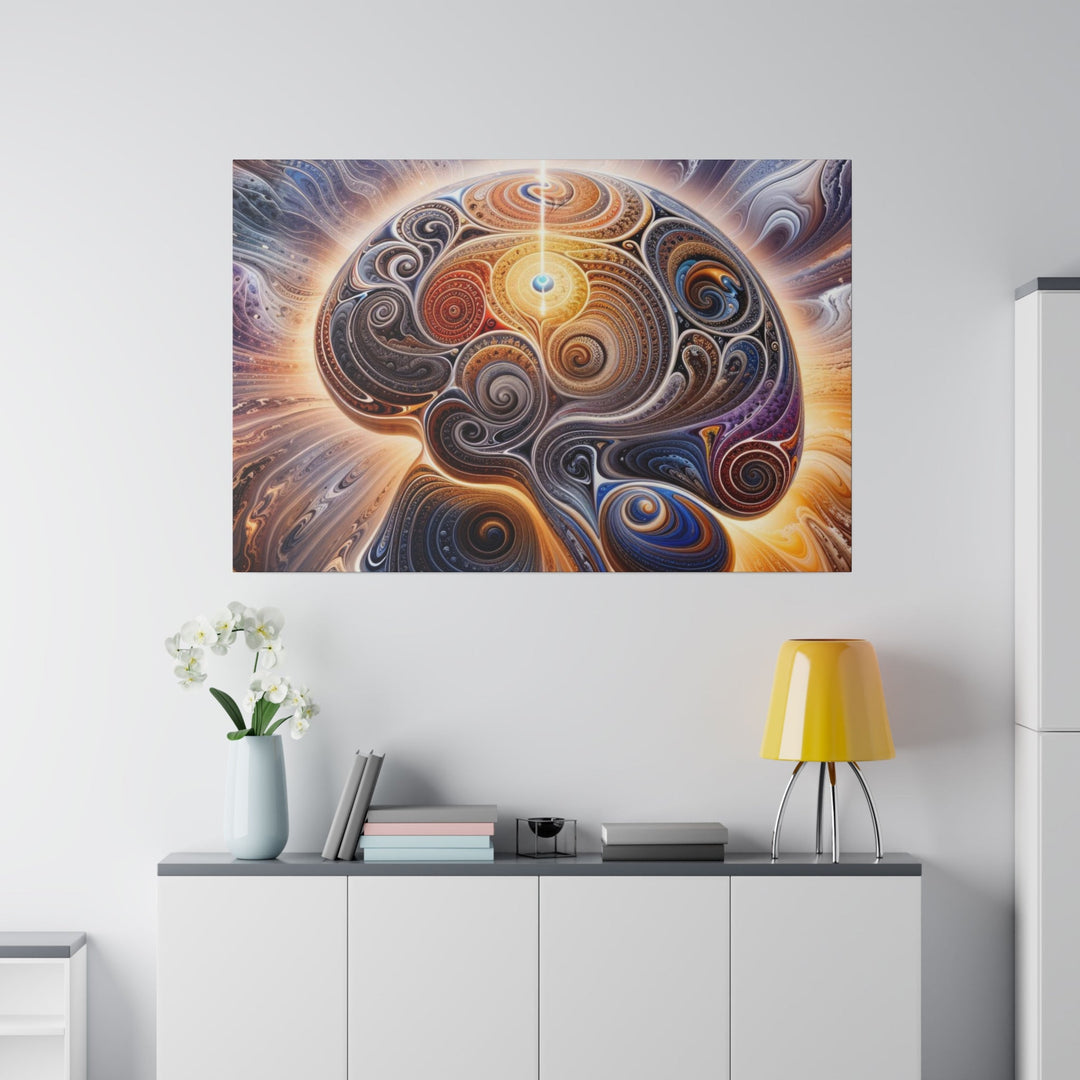 Cosmic Consciousness Awakening - Matte Canvas - Canvas - g(0D·IO) - 32" x 32" (Square) - 0.75'' -