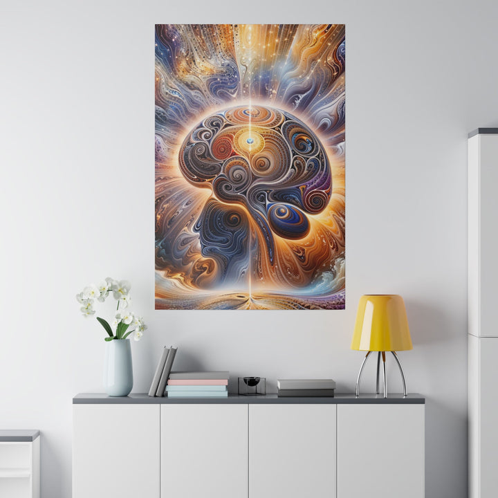 Cosmic Consciousness Awakening - Matte Canvas - Canvas - g(0D·IO) - 32" x 32" (Square) - 0.75'' -