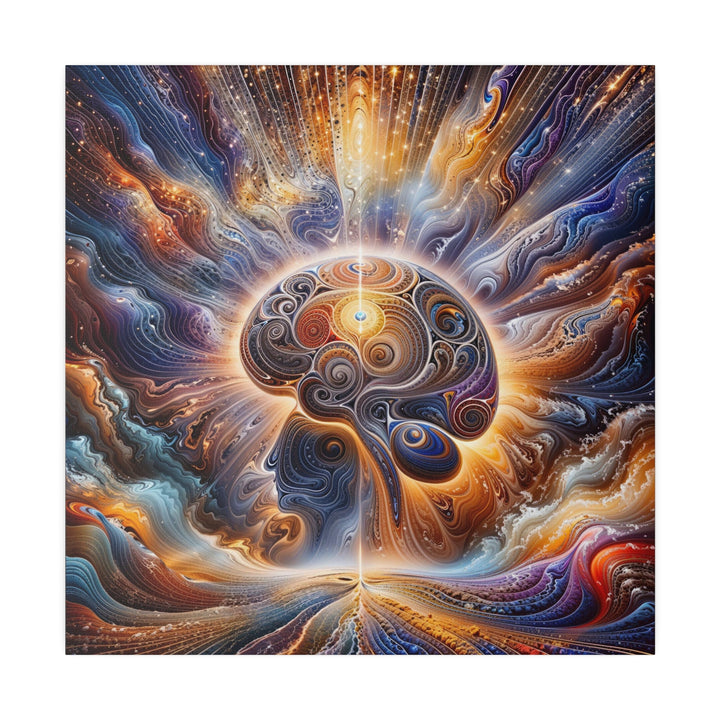 Cosmic Consciousness Awakening - Matte Canvas - Canvas - g(0D·IO) - 32" x 32" (Square) - 0.75'' -