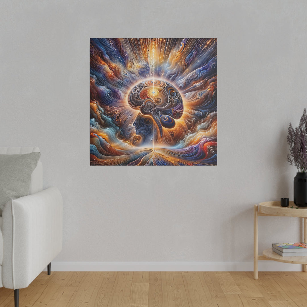 Cosmic Consciousness Awakening - Matte Canvas - Canvas - g(0D·IO) - 32" x 32" (Square) - 0.75'' -