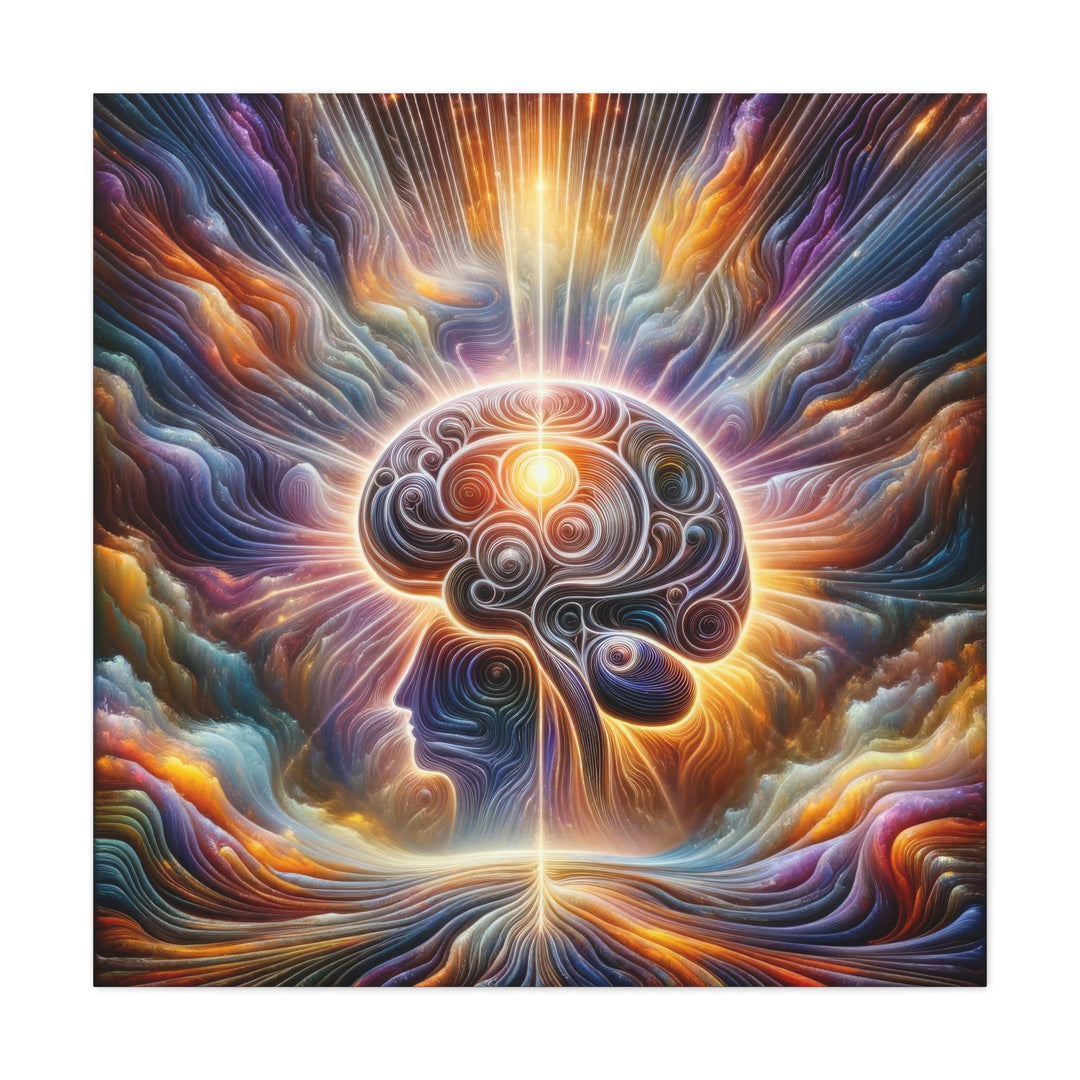 Cosmic Consciousness Awakening - Matte Canvas Print 1.25" - Canvas - g(0D·IO) - 36" x 36" - 1.25" -