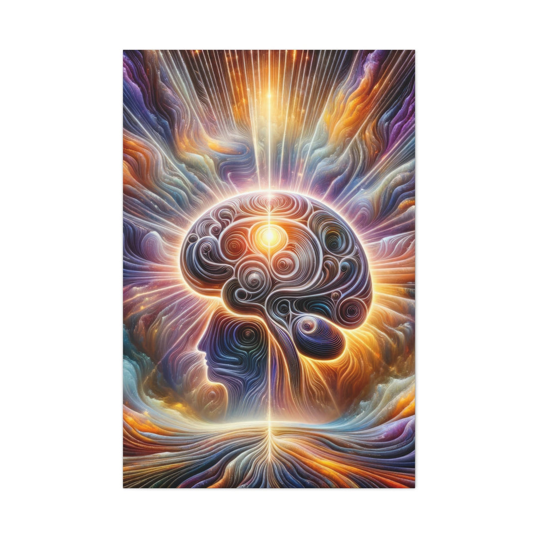 Cosmic Consciousness Awakening - Matte Canvas Print 1.25" - Canvas - g(0D·IO) - 32″ x 48″ (Vertical) - 1.25" -