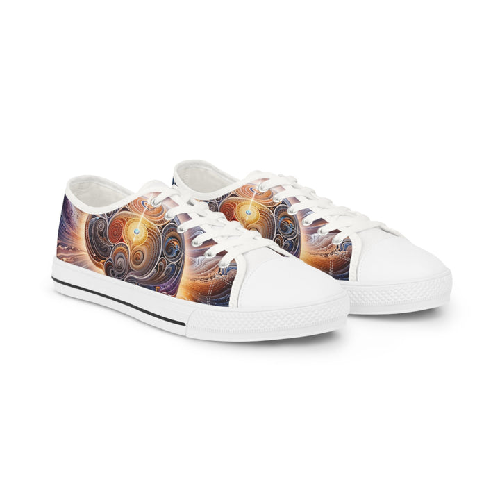 Cosmic Consciousness Awakening - Men's Lowtop Sneakers - Shoes - g(0D·IO) - US 5 - White sole -