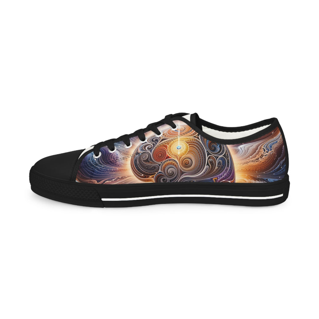 Cosmic Consciousness Awakening - Men's Lowtop Sneakers - Shoes - g(0D·IO) - US 5 - Black sole -