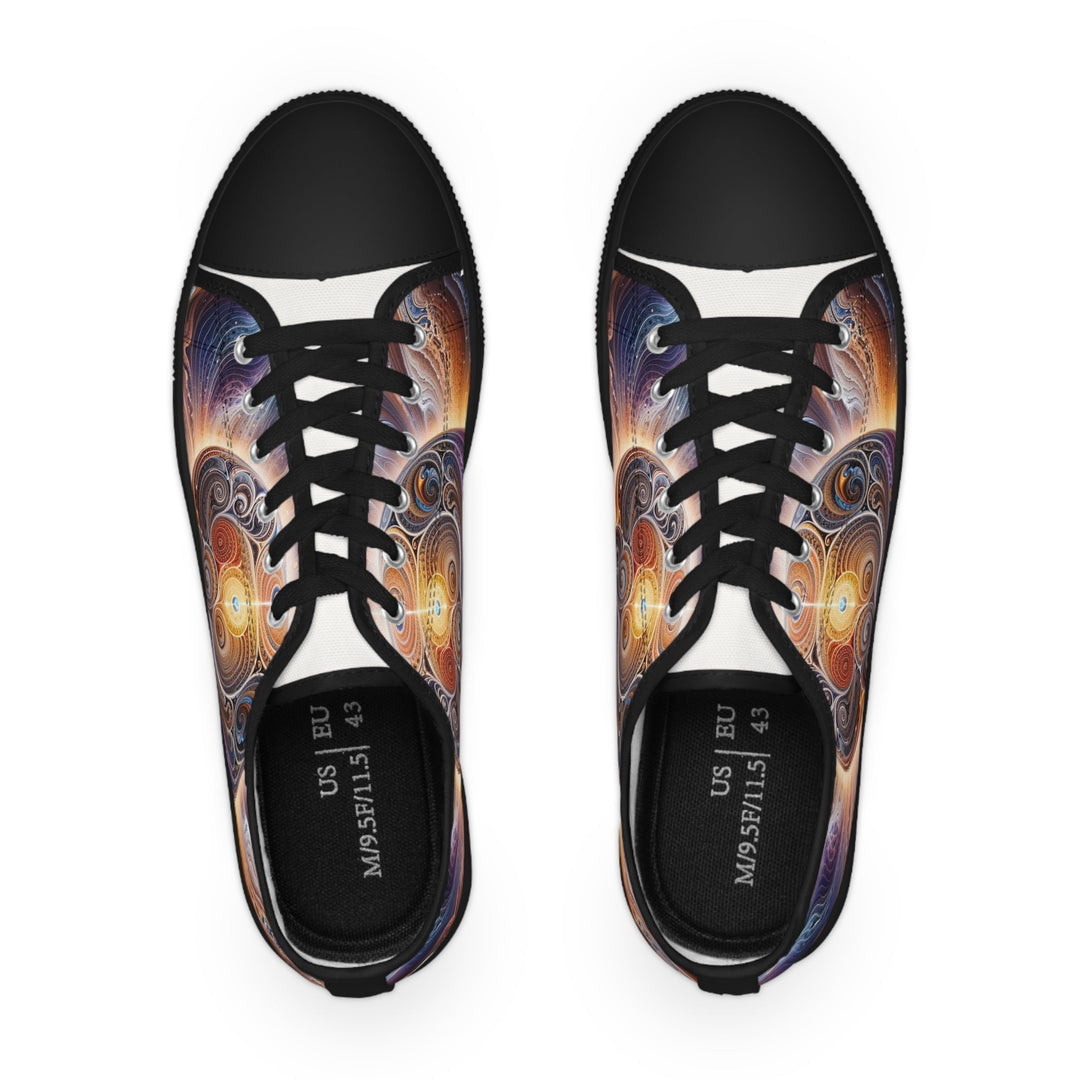 Cosmic Consciousness Awakening - Men's Lowtop Sneakers - Shoes - g(0D·IO) - US 5 - Black sole -