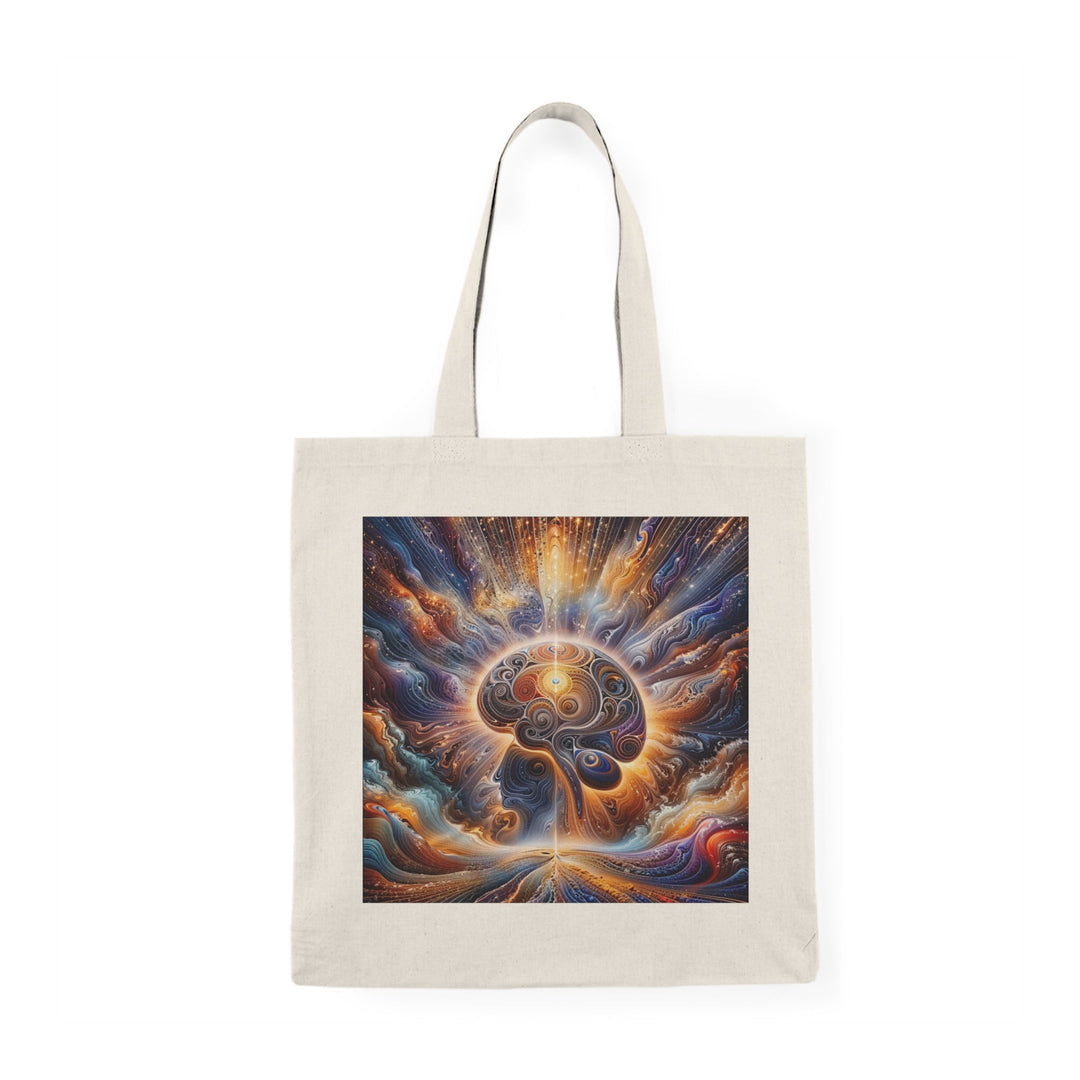 Cosmic Consciousness Awakening - Natural Tote Bag - Bags - g(0D·IO) - 15" x 16" - Natural -