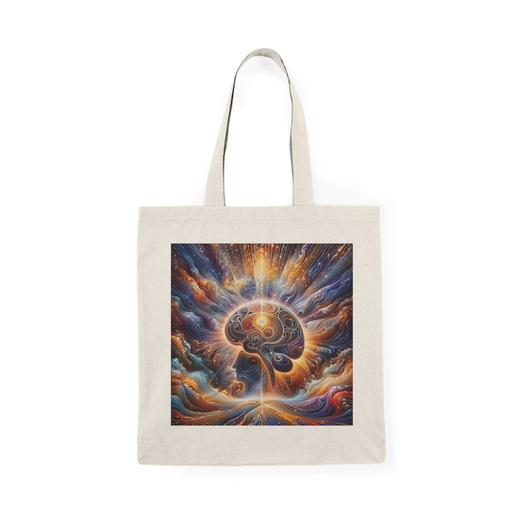 Cosmic Consciousness Awakening - Natural Tote Bag - Bags - g(0D·IO) - 15" x 16" - Natural -