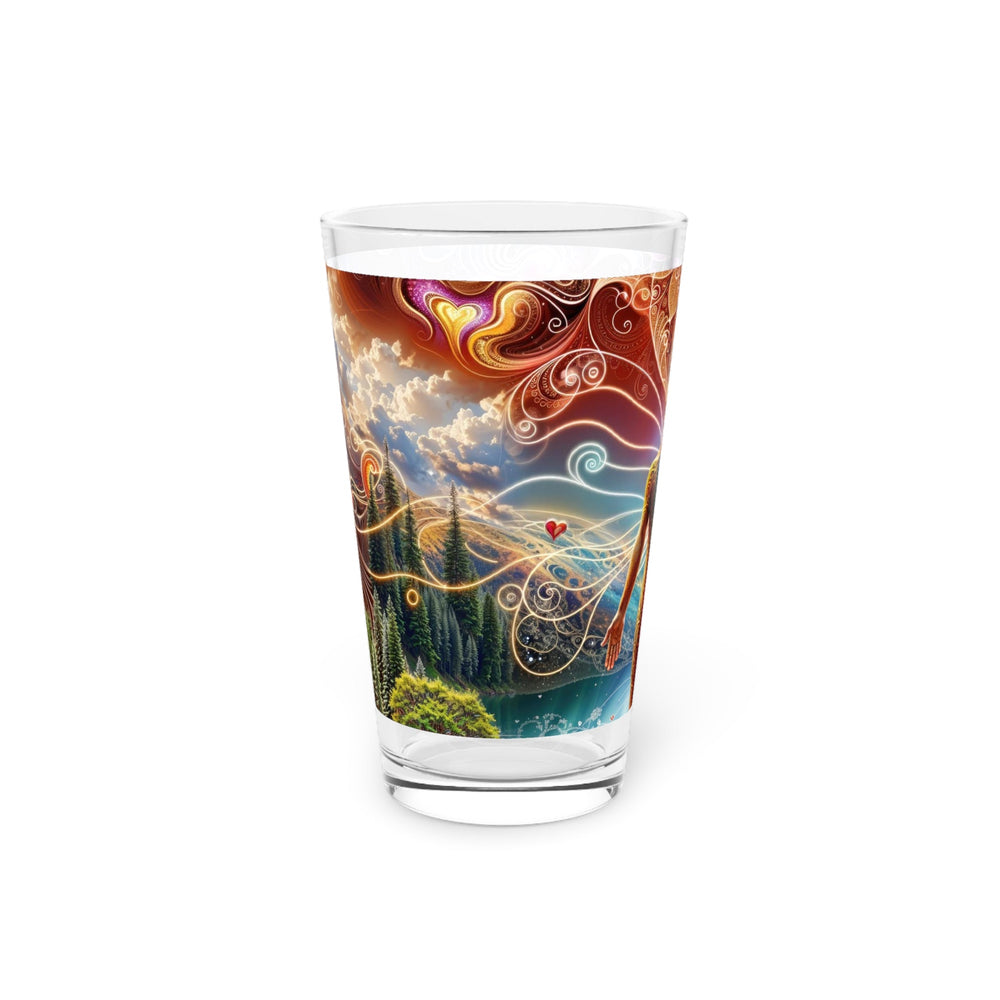 Cosmic Consciousness Awakening - Pint Glass - Mug - g(0D·IO) - 16oz - -