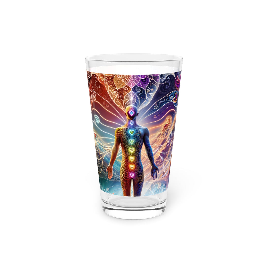 Cosmic Consciousness Awakening - Pint Glass - Mug - g(0D·IO) - 16oz - -