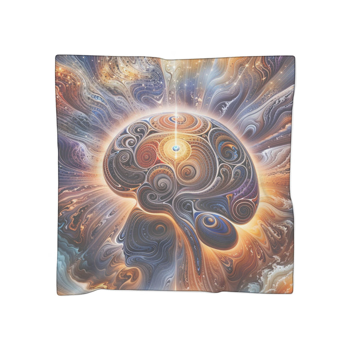 Cosmic Consciousness Awakening - Poly Scarf - Accessories - g(0D·IO) - Poly voile - 50" × 50" -