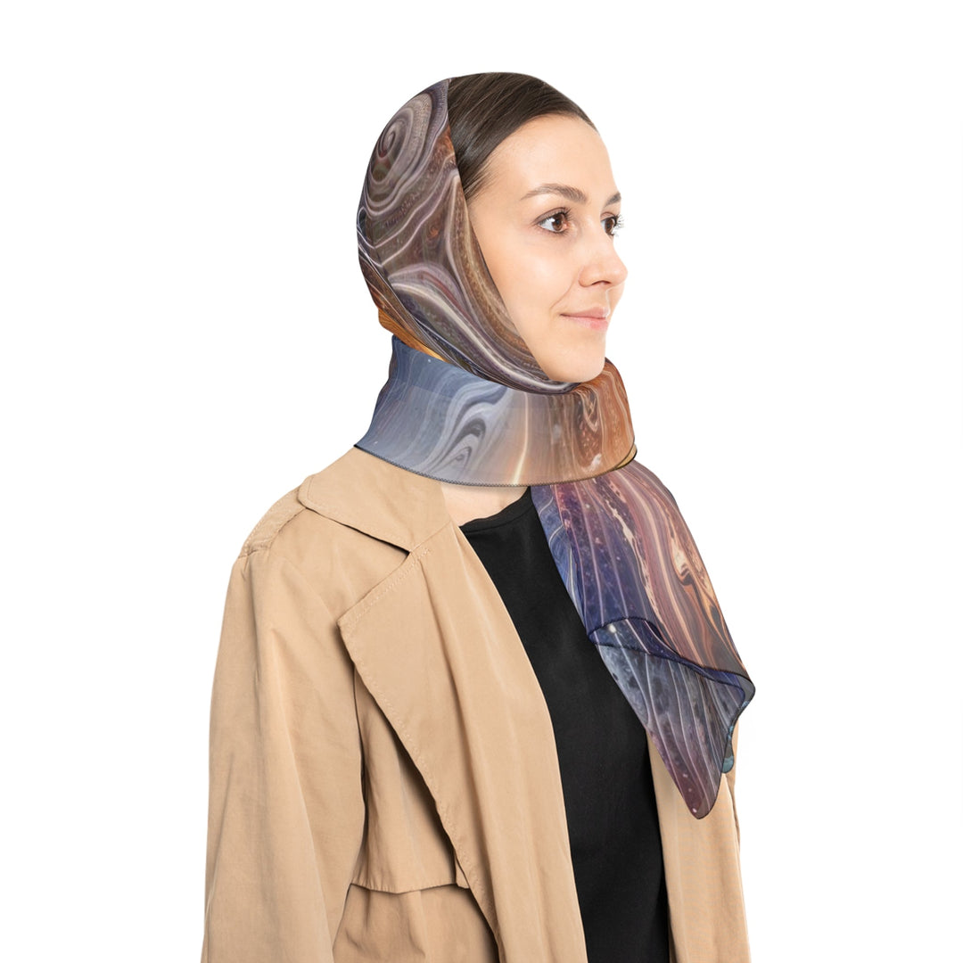 Cosmic Consciousness Awakening - Poly Scarf - Accessories - g(0D·IO) - Poly chiffon - 50" × 50" -