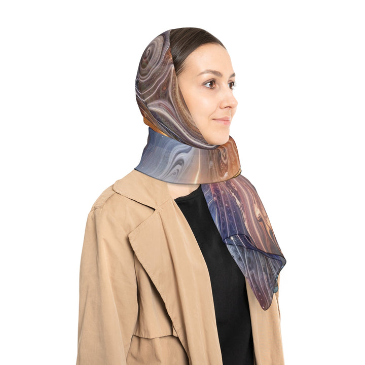 Cosmic Consciousness Awakening - Poly Scarf - Accessories - g(0D·IO) - Poly chiffon - 50" × 50" -