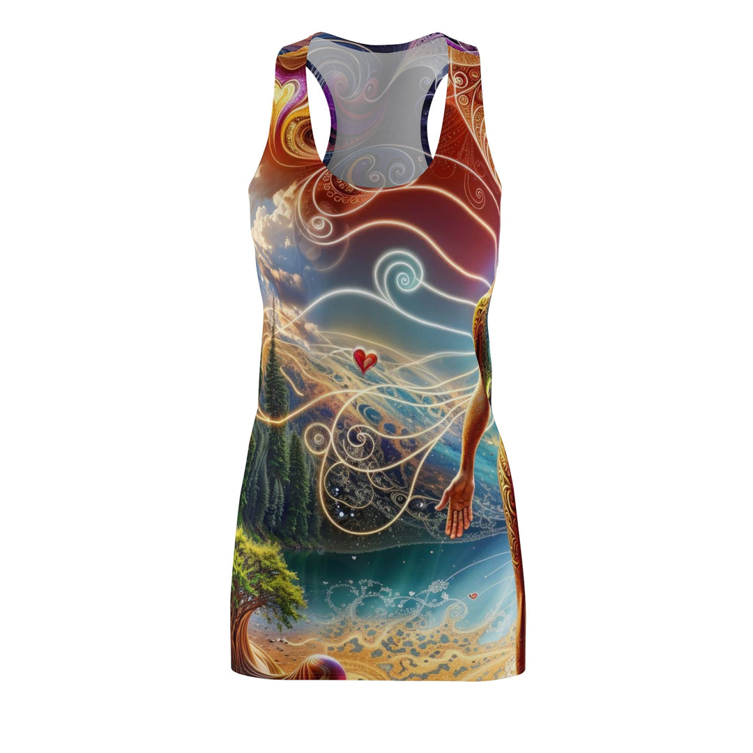 Cosmic Consciousness Awakening - Racerback Dress - All Over Prints - g(0D·IO) - XS - -