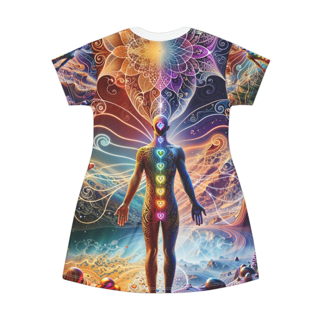 Cosmic Consciousness Awakening - T-Shirt Dress - All Over Prints - g(0D·IO) - XS - -