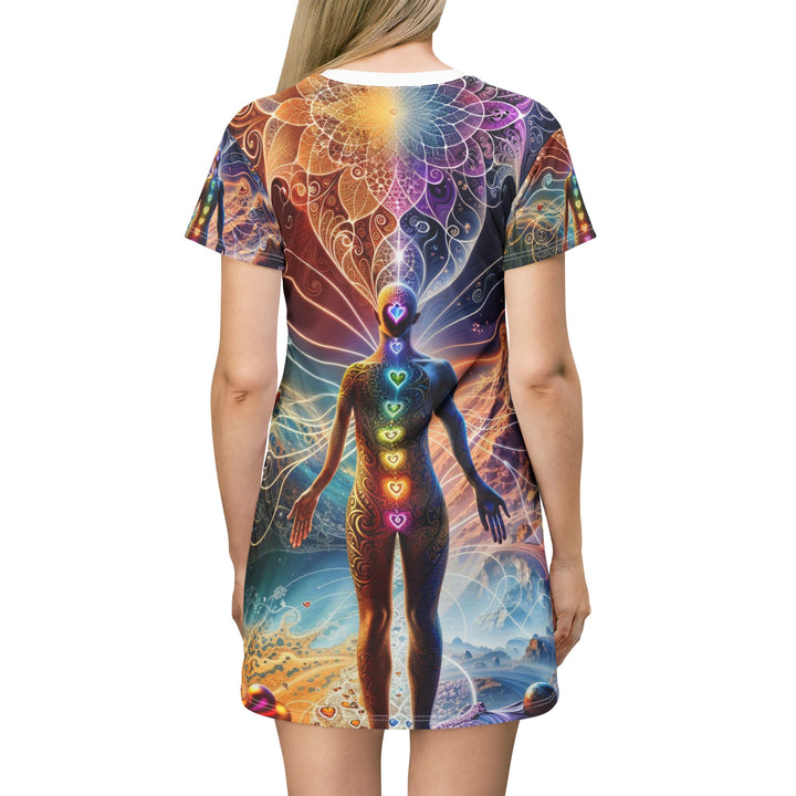 Cosmic Consciousness Awakening - T-Shirt Dress - All Over Prints - g(0D·IO) - XS - -