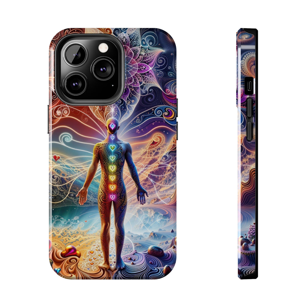 Cosmic Consciousness Awakening - Tough Phone Case - Phone Case - g(0D·IO) - iPhone 13 Pro - -