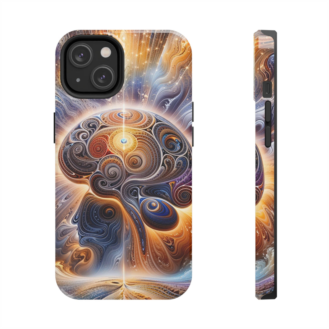 Cosmic Consciousness Awakening - Tough Phone Case - Phone Case - g(0D·IO) - iPhone 14 - -