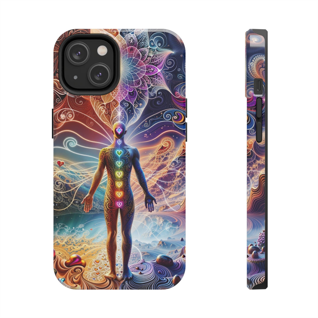 Cosmic Consciousness Awakening - Tough Phone Case - Phone Case - g(0D·IO) - iPhone 14 - -