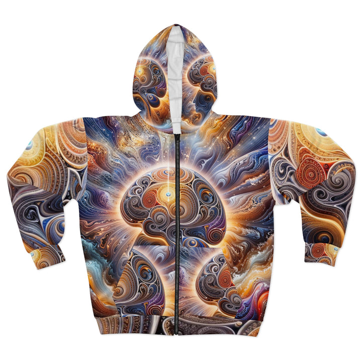 Cosmic Consciousness Awakening - Unisex Zip Hoodie - All Over Prints - g(0D·IO) - XS - -