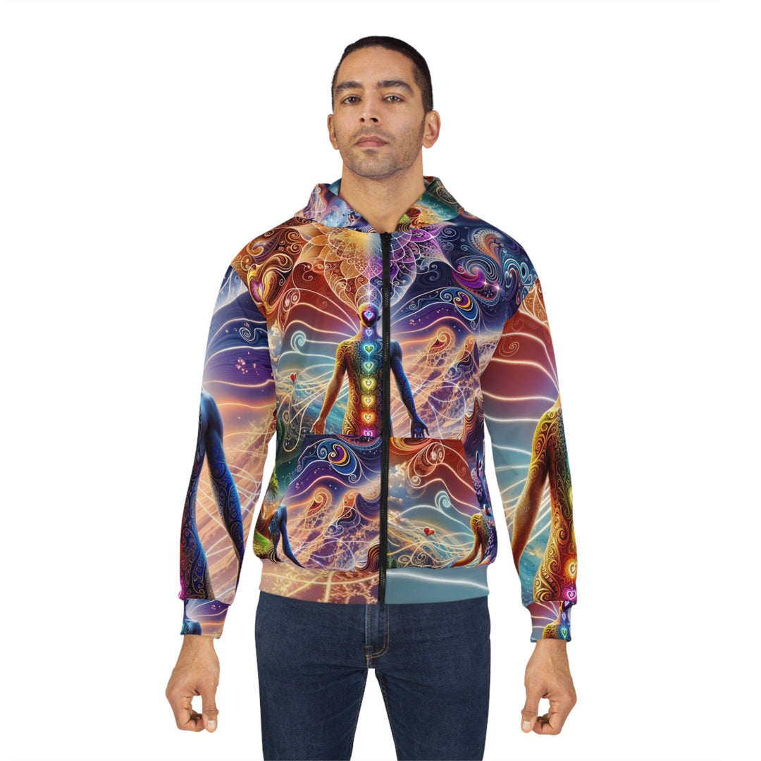 Cosmic Consciousness Awakening - Unisex Zip Hoodie - All Over Prints - g(0D·IO) - XS - -