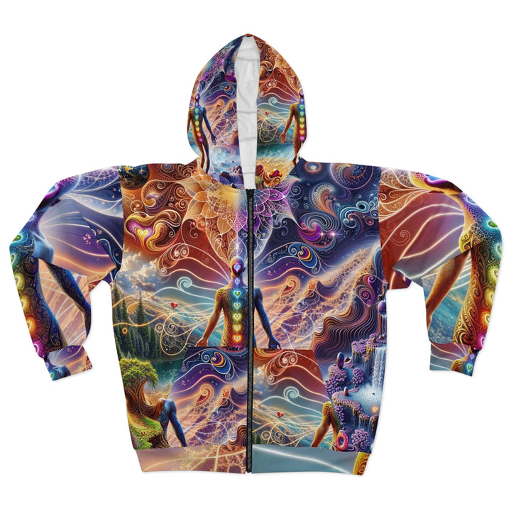 Cosmic Consciousness Awakening - Unisex Zip Hoodie - All Over Prints - g(0D·IO) - XS - -