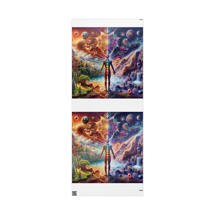 Cosmic Consciousness Awakening - Wrapping Paper - Home Decor - g(0D·IO) - 30'' x 72'' - Glossy -