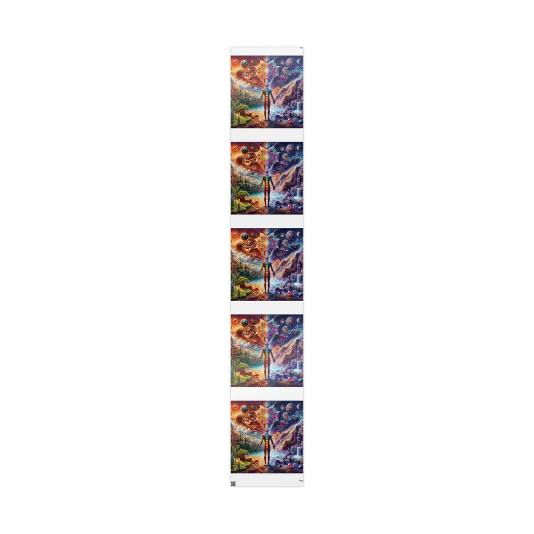 Cosmic Consciousness Awakening - Wrapping Paper - Home Decor - g(0D·IO) - 30" x 180" - Glossy -