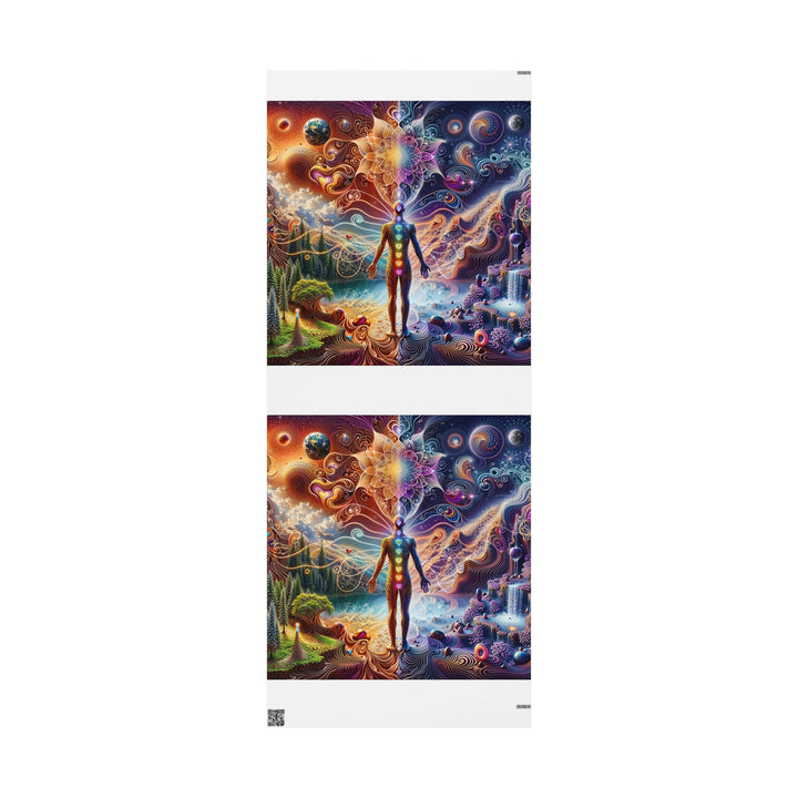Cosmic Consciousness Awakening - Wrapping Paper - Home Decor - g(0D·IO) - 30'' x 72'' - Matte -